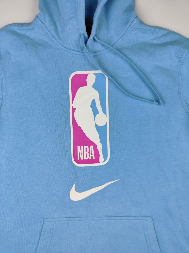 Мужская толстовка Nike PO N31 NBA Club «Blue Gale» Оригинал