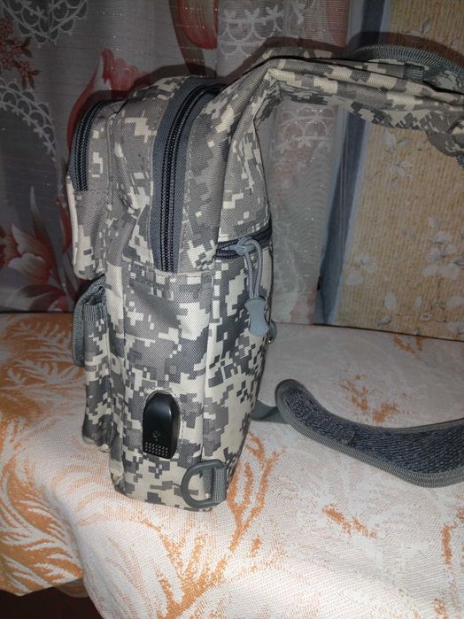 Тактична сумка через плече, військова сумка армійська сумка на плече