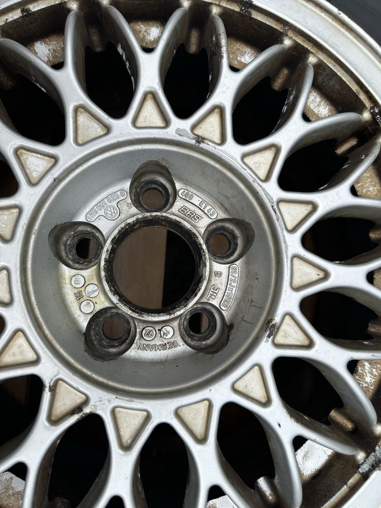 Felgi aluminiowe BBS 15” 5x100 – komplet 4 sztuki