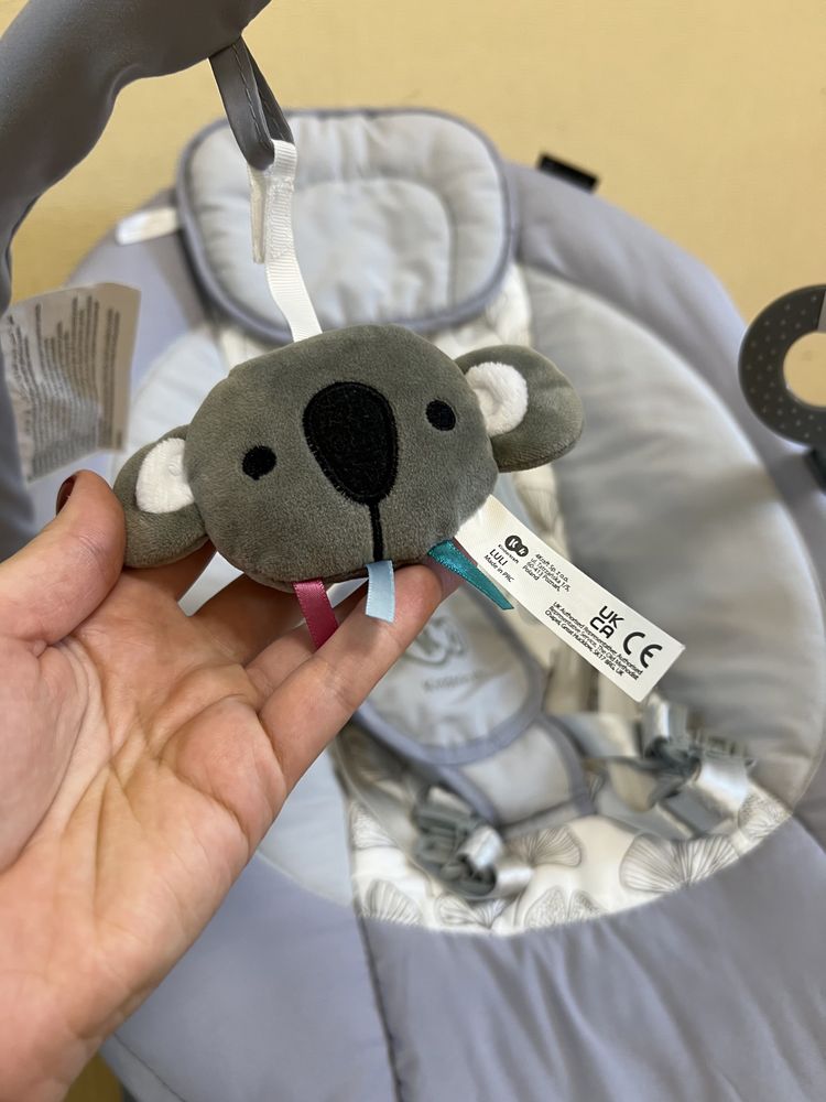 Заколисуючий центр Kinderkraft Luli шезлонг, крісло качалка