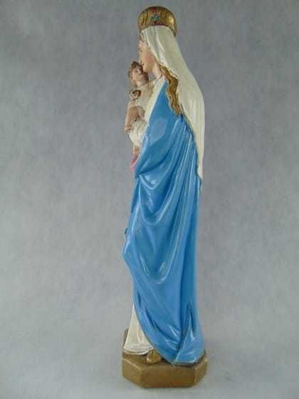 Stara rzadka figurka Matki Boskiej Maryji gipsowa