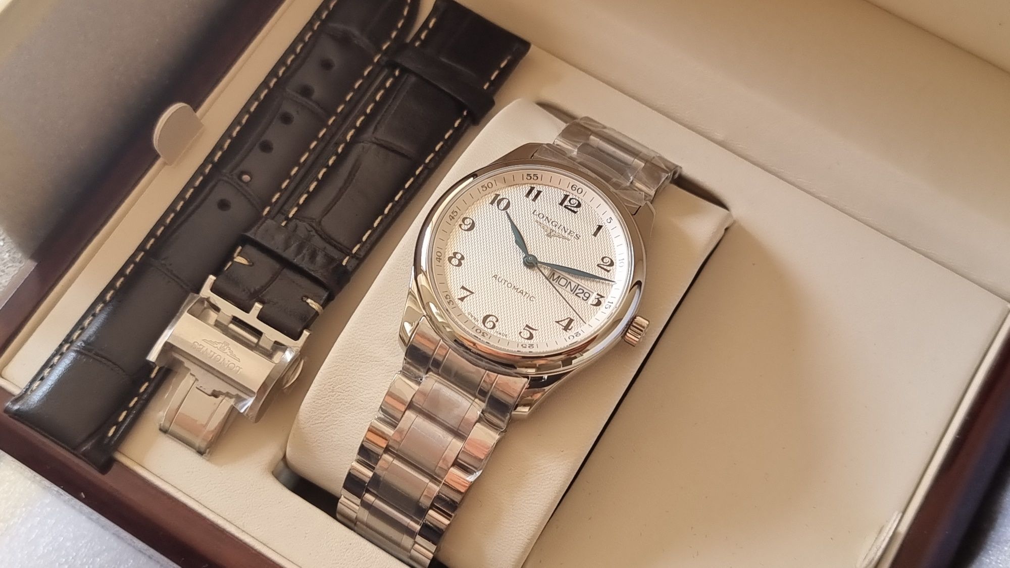 Longines Master Collection Day-Date 38mm 
ref. L2.755.4.78.6
