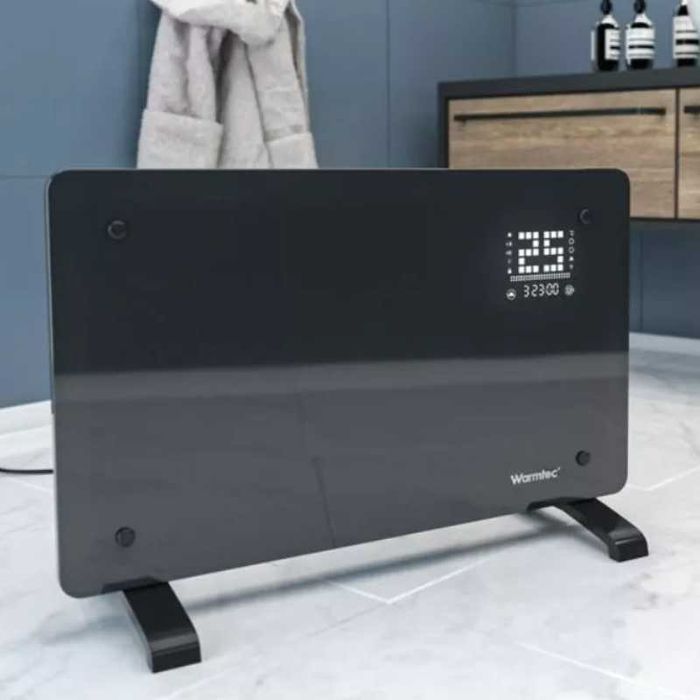 Nowy grzejnik konwektorowy 2000 W Warmtec EGW-2000 Wi-Fi szkło dotyk