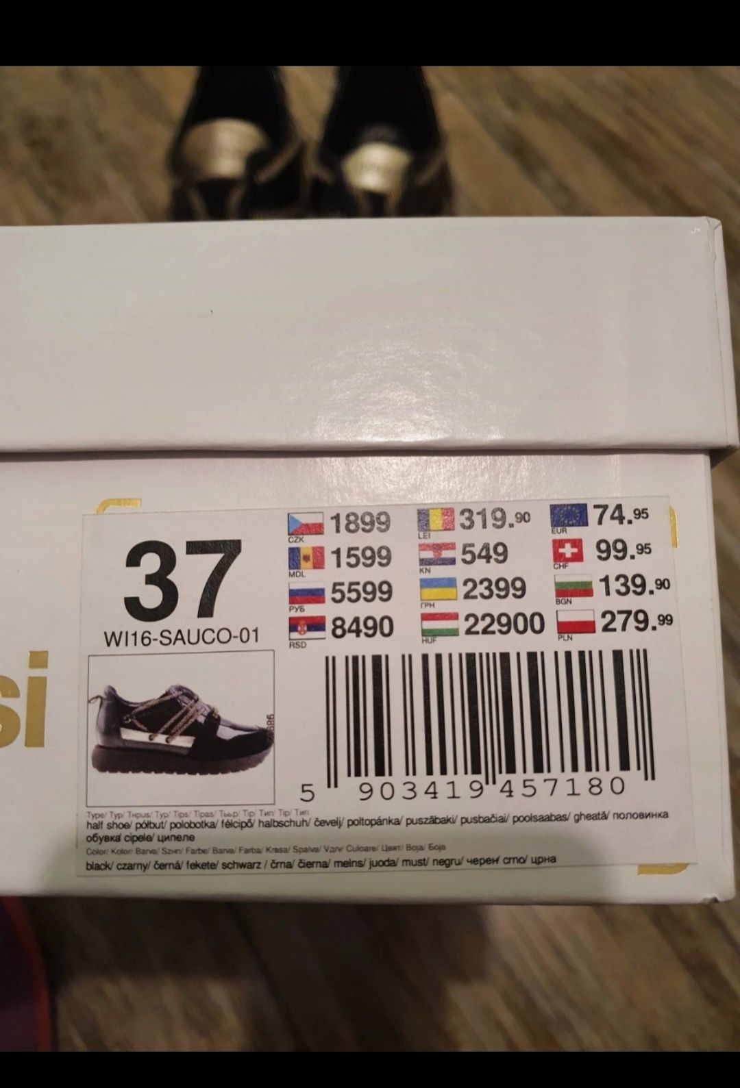 Sneakersy gino rossi 37