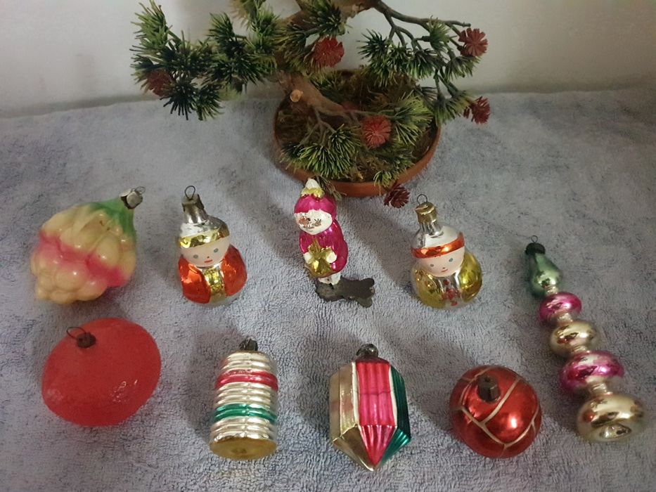 Ёлочные игрушки СССР