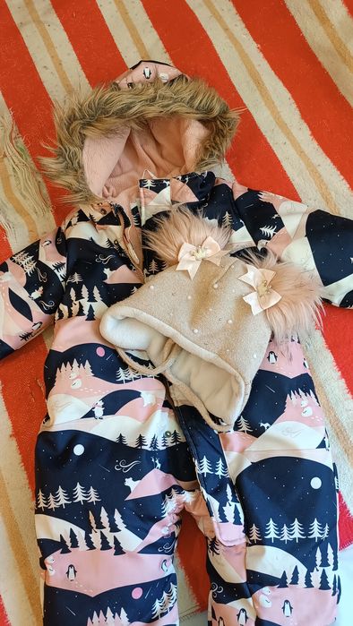 Комбінезон зимовий на дівчинку