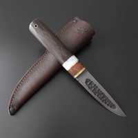 Якутський ніж з ножнами Х12Ф1, большой якут нож якутский