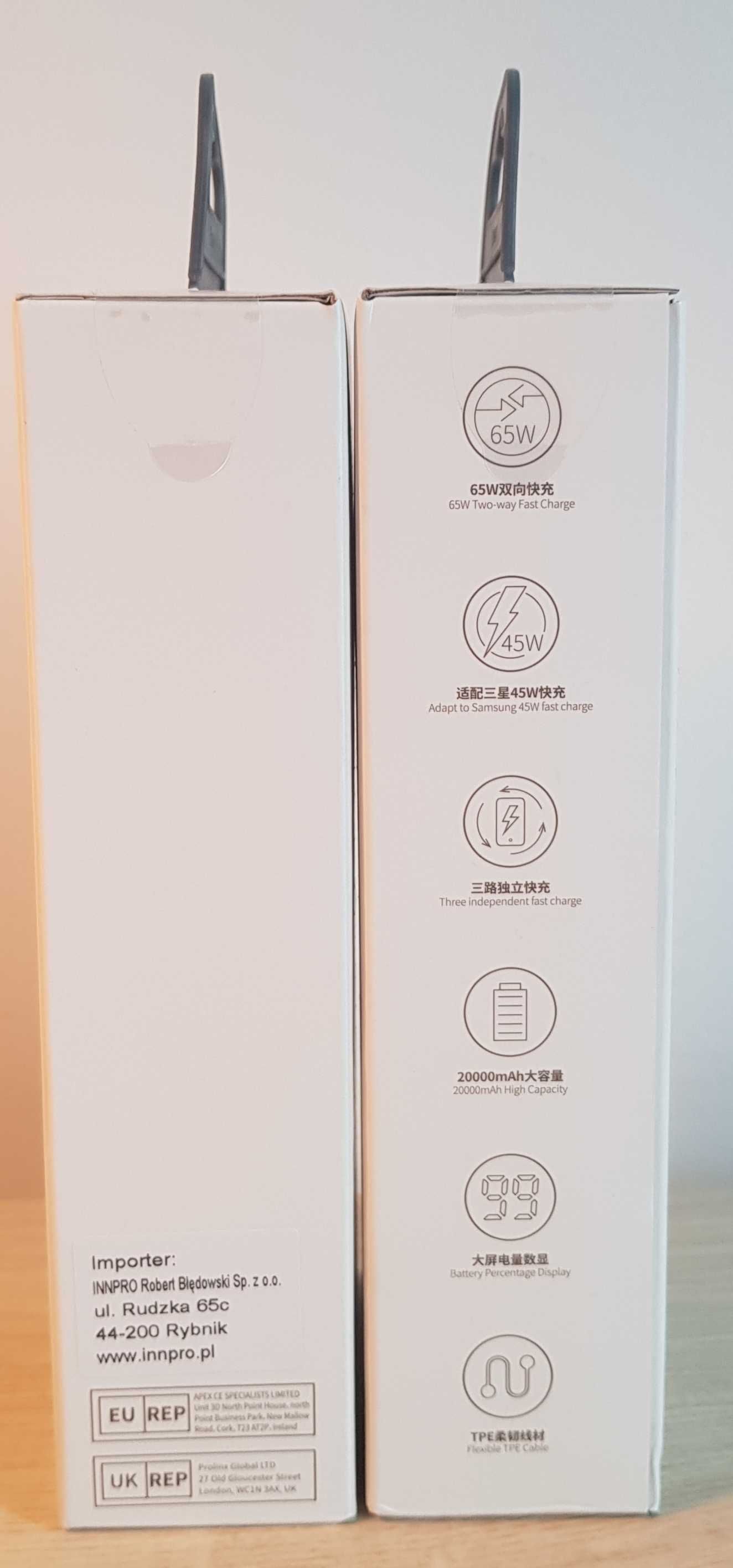 Power bank Baseus 65w 20000mAh