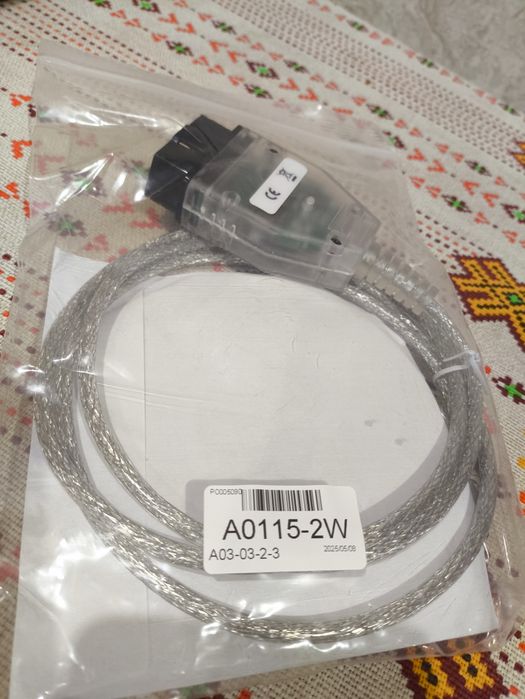 Діагностичний кабель шнур k dcan inpa Rheingold bmw scanner перехідник