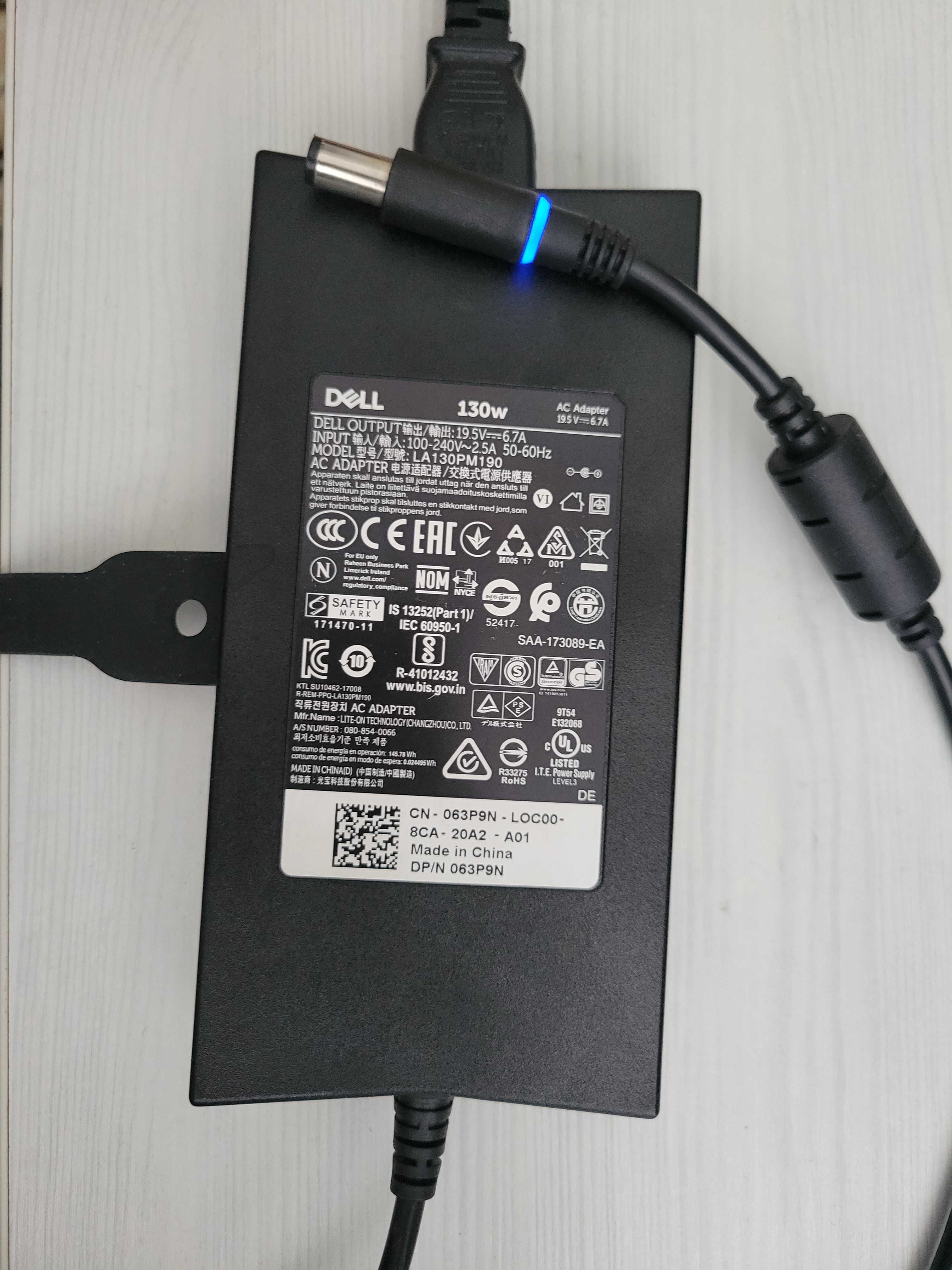 Оригінальний зарядний пристрій Dell 130W