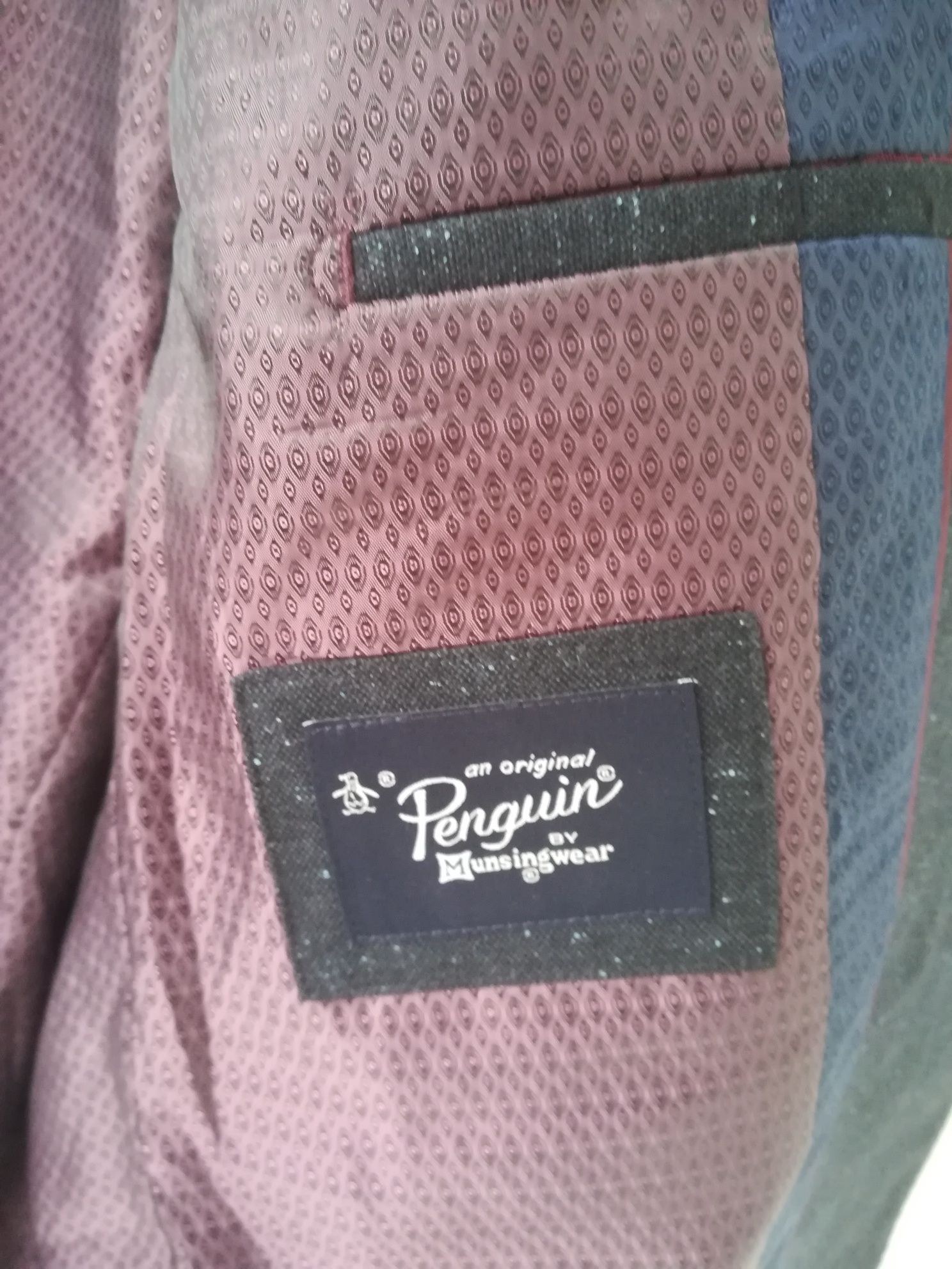 Чоловічий вовняний піджак  an original penguin