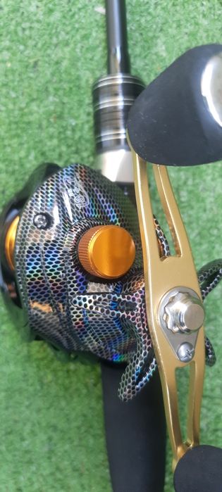 Wędka castingowa paver stic + Multiplikator Baitcasting