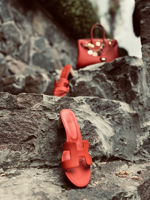 Женские сандали Hermès Oran Sandals 38 (Оригинал)