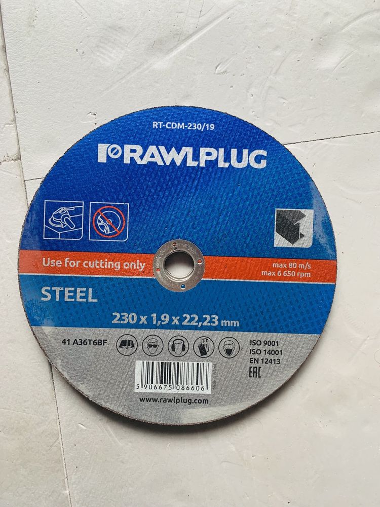 Tarcze do metalu 230 Rawlplug