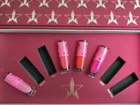 Markowe pomadki Jeffree Star Mini Red & Pink Bundle nieotwierane