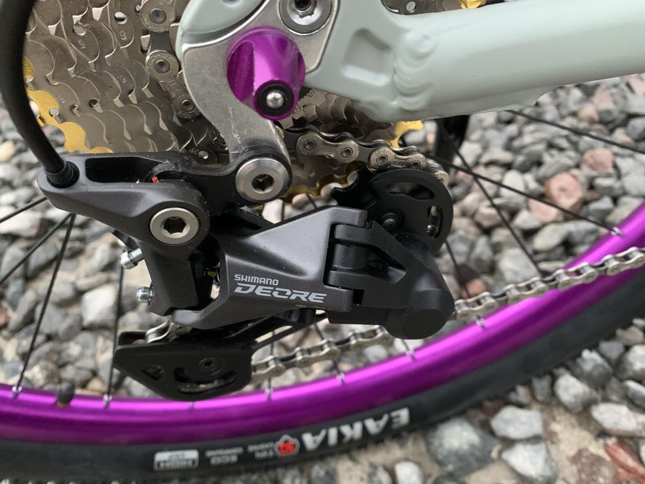 Велосипед AILUDE • двохпідвіс • Повітряні аморти • Deore