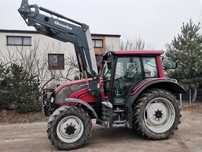 Ciągnik rolniczy Valtra N101 z ładowaczem Quicke Q45 2010r