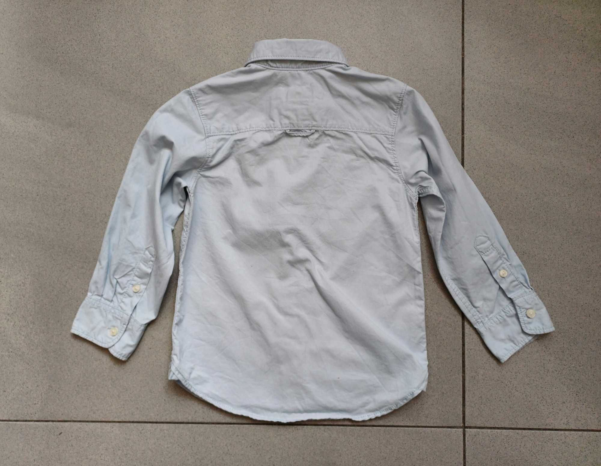 Koszula chłopięca błękitna H&M r. 98