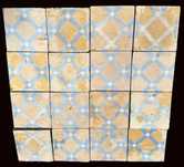 Mosaico Hidraulico antigo 20X20 cm 30 peças