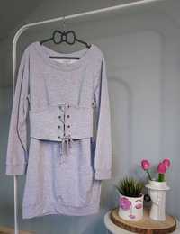 Bluza damska z gorsetem by o la la