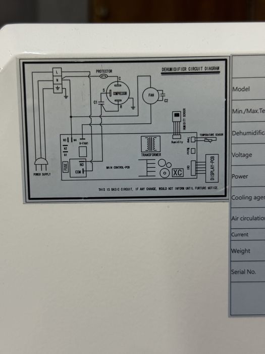 Новий Осушувач Celsius CLDH-90HY
