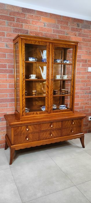 Ekskluzywna serwantka witryna Art Deco