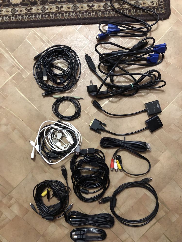 Компьютерные комплектующие, переходники USB зарядки, видеокарта