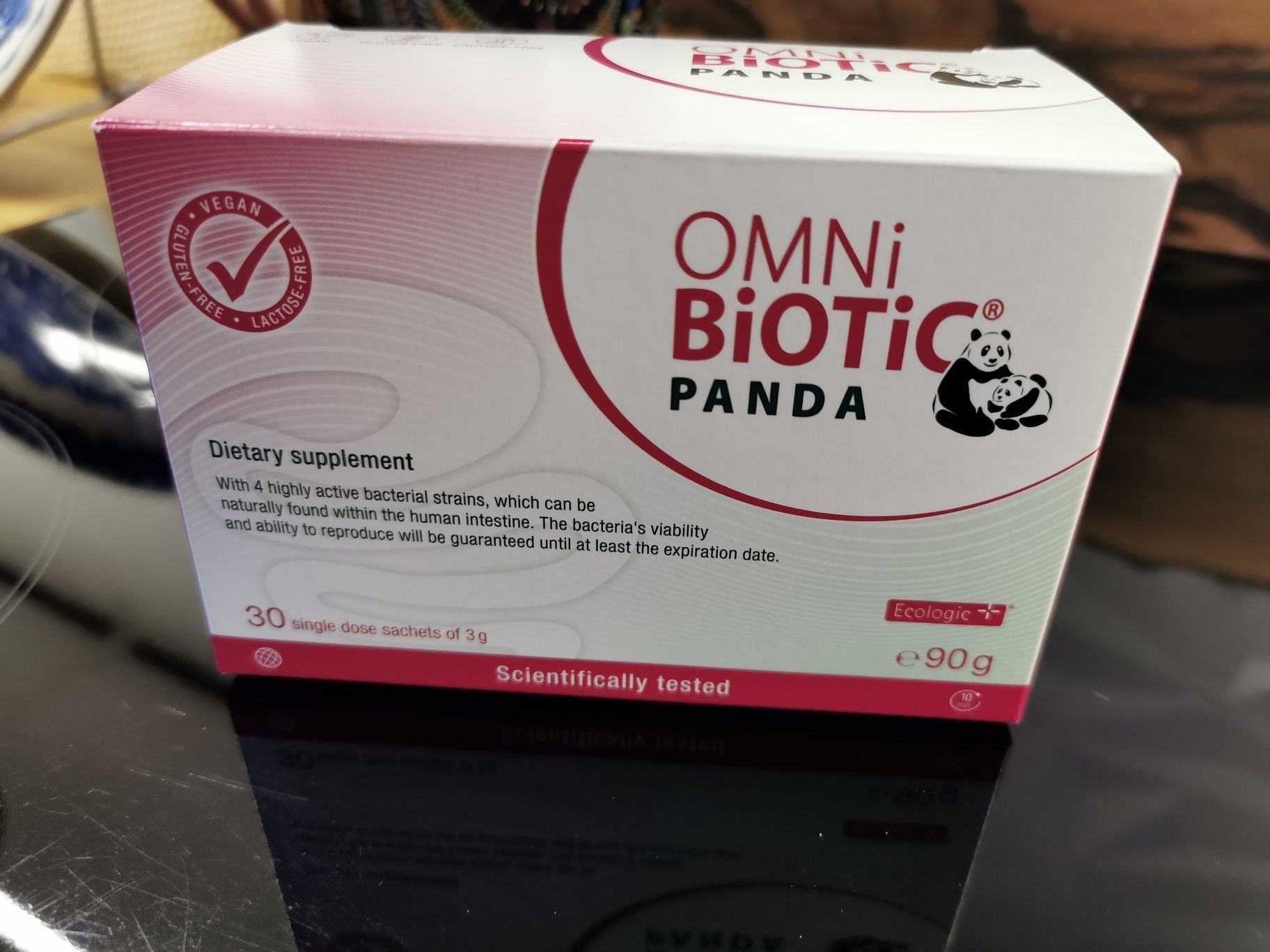 Omni Biotic Panda PRIOBIOTYK dla niemowląt i kobiet w ciąży 16 szt.