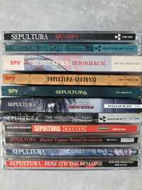 SEPULTURA 11 Albumów, 12 cd+2dvd