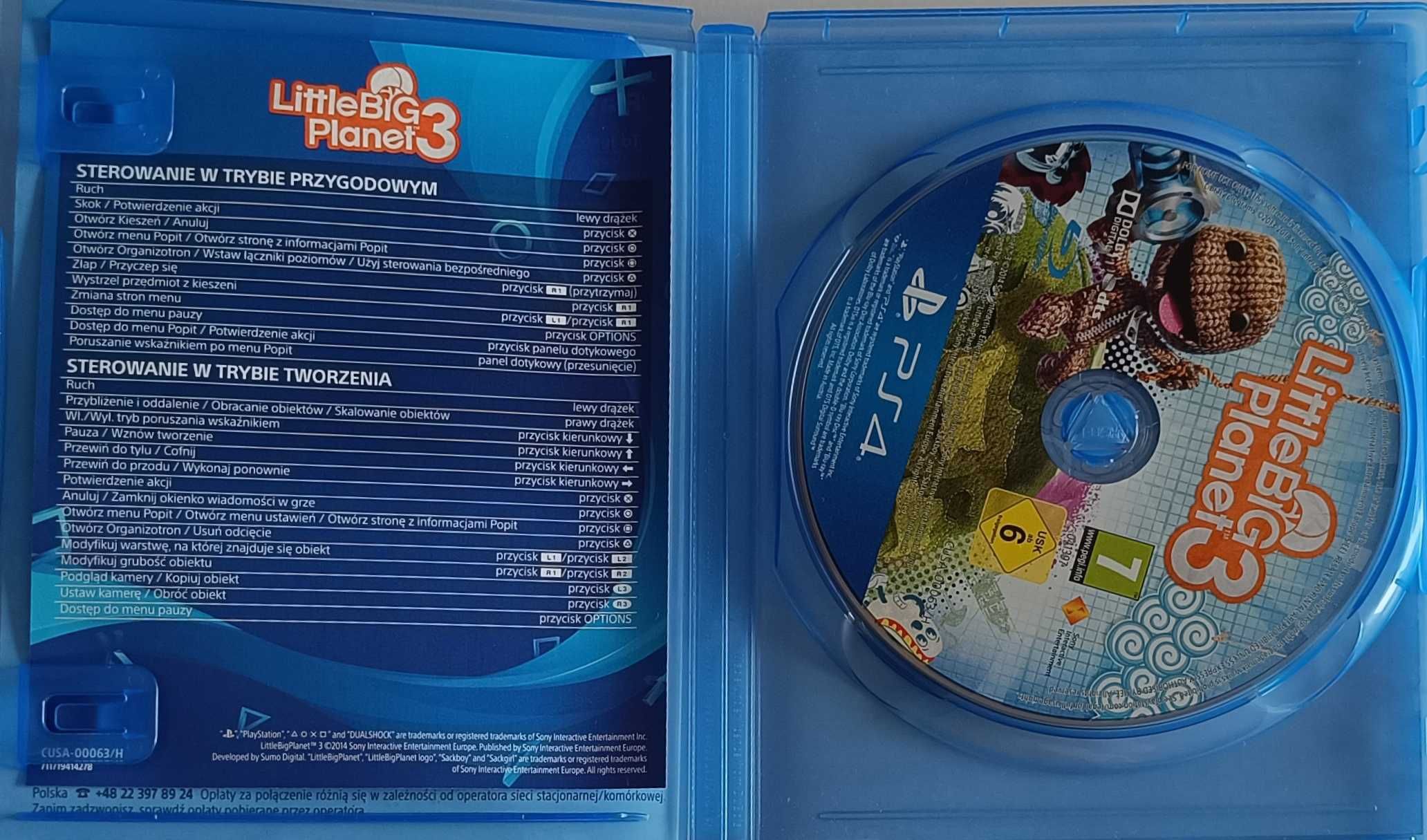 Gra Little Big Planet 3 PS4