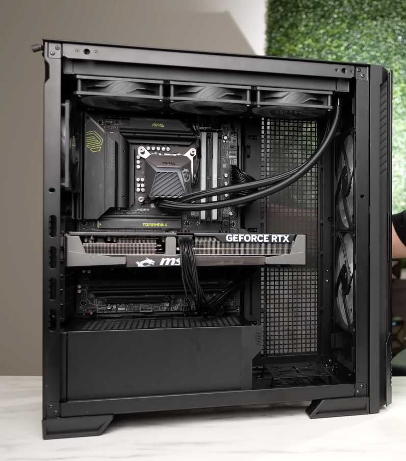 Caixa MSI MPG Velox 300R PZ Preta Nova