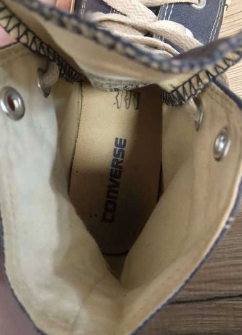 niebieskie converse EU 37
