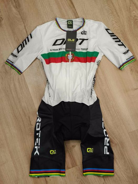 Fato de Ciclismo do Tiago Ferreira Campeão Nacional marca ALE Original