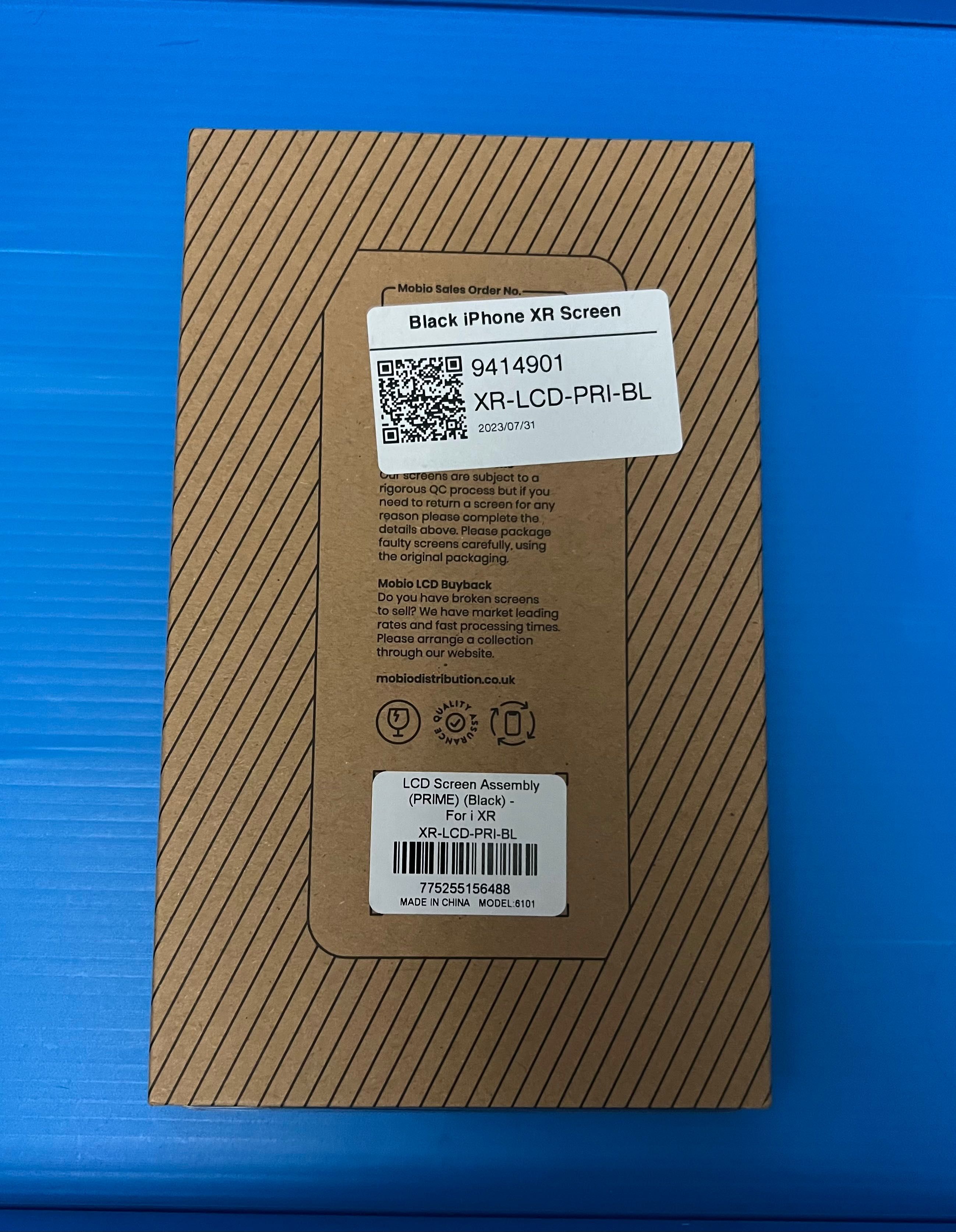 Wyświetlacz iPhone XR black