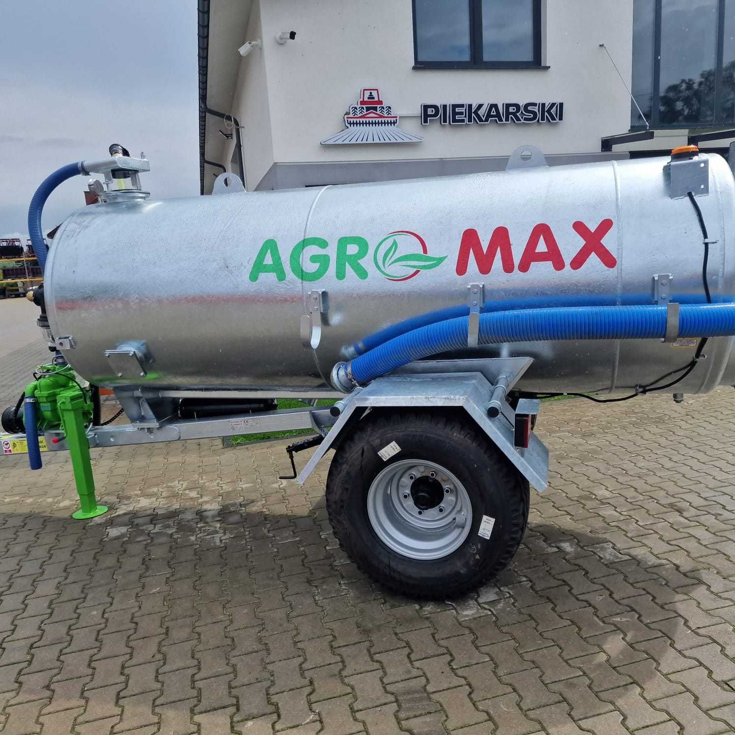 Beczkowóz 4000 litrów, Agro Max. Wóz asenizacyjny