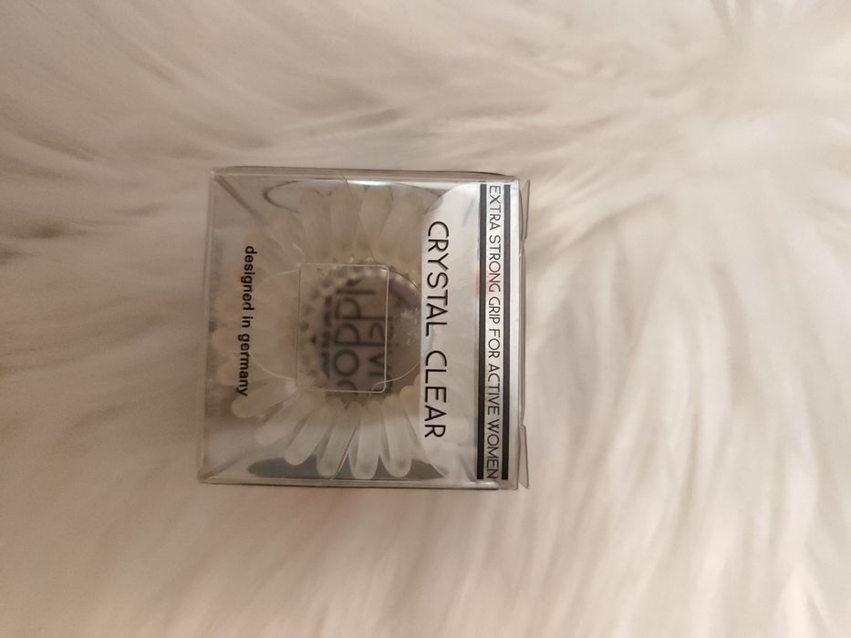 Gumki do włosów przezroczyste Invisibobble Crystal Clear