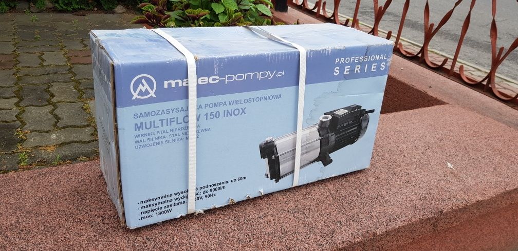 Pompa Multiflow 150 INOX Malec stacjonarna hydroforowa NOWA