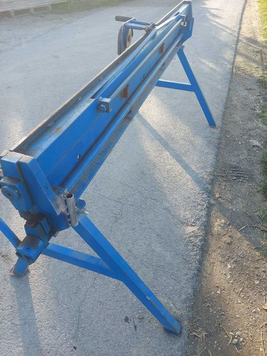 Giętarka Zaginarka Krawędziarka 2,14m Nóż krążkowy Nożyce Transport