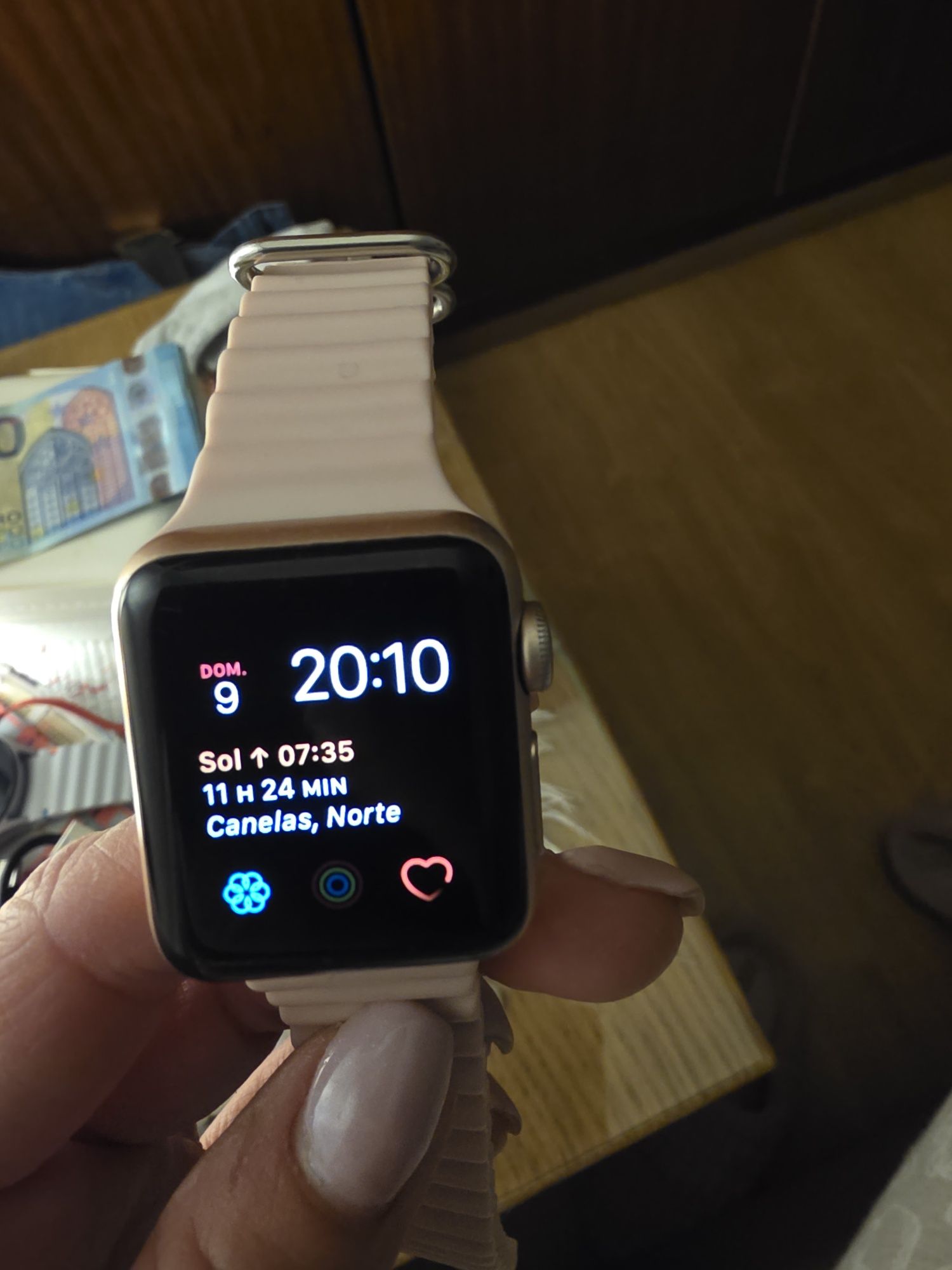 Relogio apple com braceletes