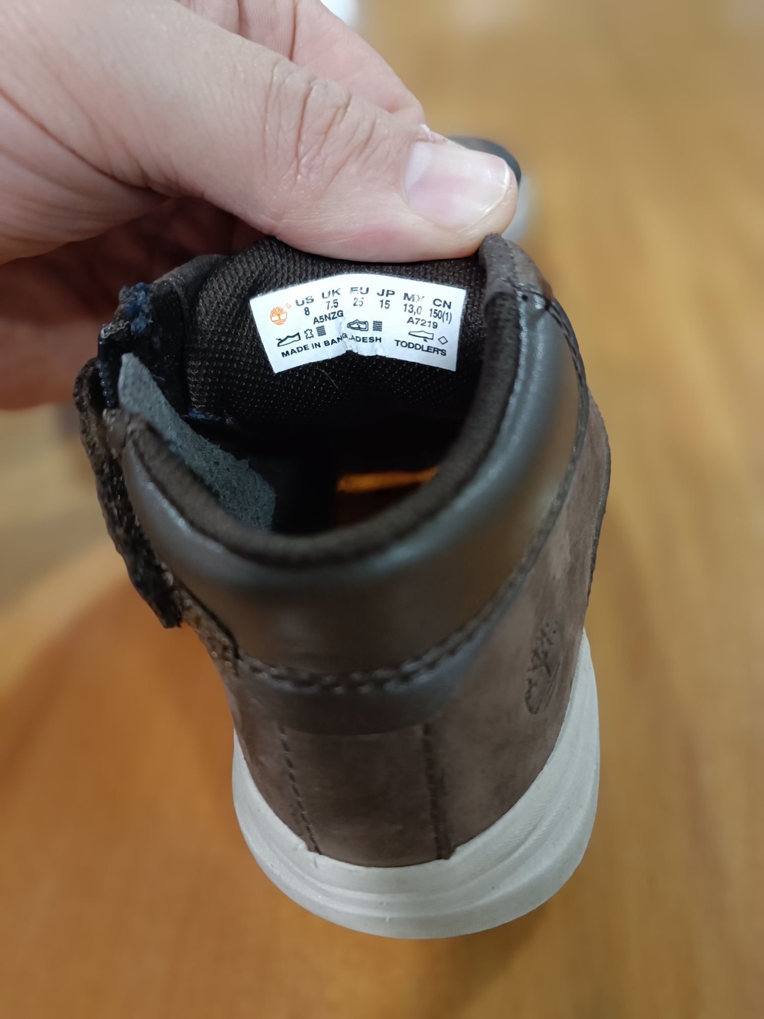 Bota Timberland criança
