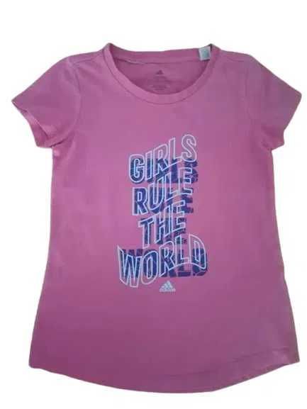 T-shirt Dziewczęcy Adidas 140cm (430)