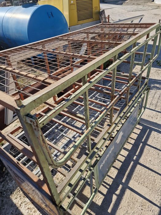 Contentor caixa para bilhas de gas