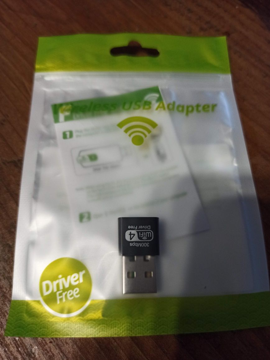 Wireless usb adapter, karta sieciowa usb ze sterownikami