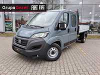 Fiat Ducato  Seria 9. Maxi DKab wywrotka 7os 140KM DMC 3.5t. Leasing od 101% 1zł ub