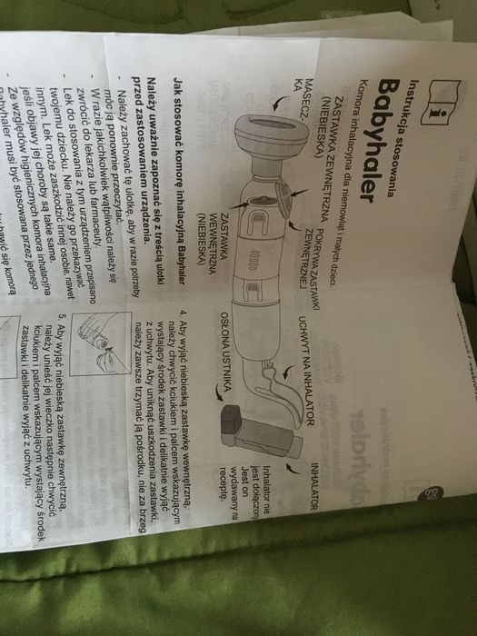 NOWa komora inhalacyjna dla niemowląt i małych dzieci