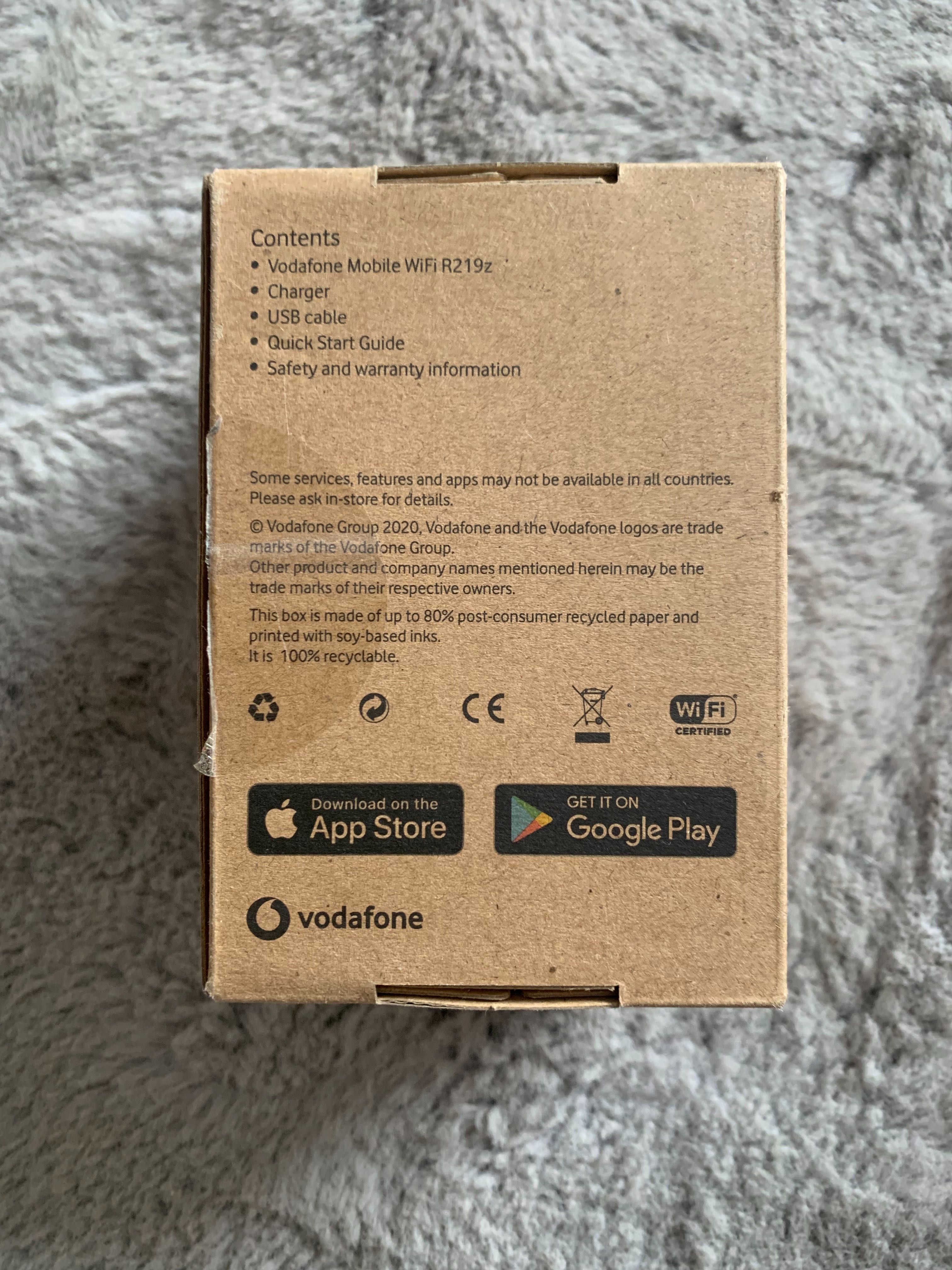 Hotspot Vodafone mobile wifi R219z