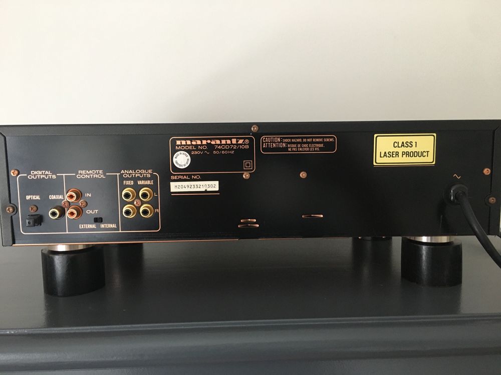 Marantz CD 72 SE Special Edition, Highend, CD player.