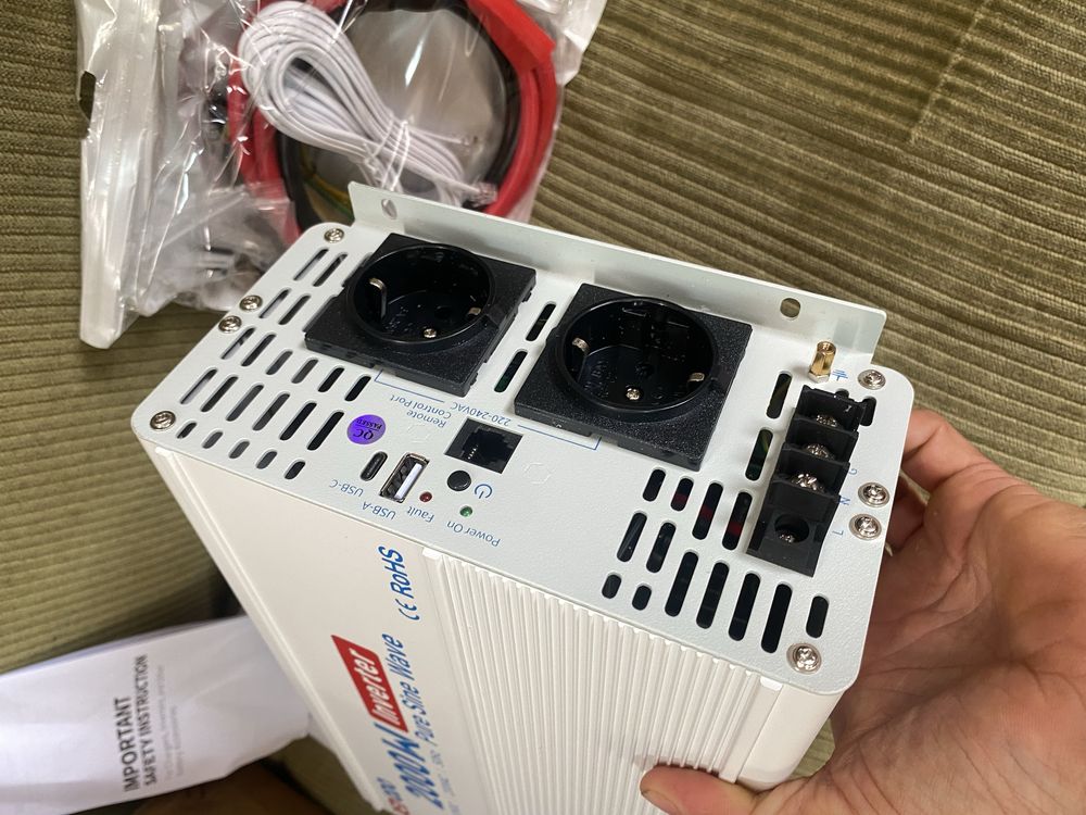 Inverter 2000A novo para veleiro o van