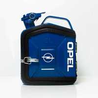 Каністра бар 5л "Opel" синя, канистра-бар сейф на подарок опель