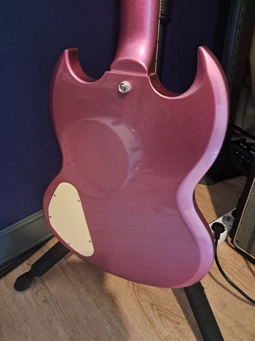 Guitarra Epiphone SG Muse purple passion metalic